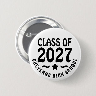 Bóton Redondo 5.08cm Graduação da Turma Estelar de 2027