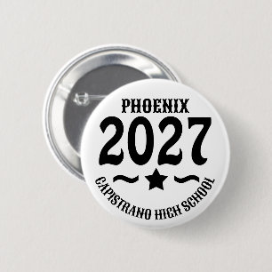 Bóton Redondo 5.08cm Graduação da Turma Estelar de 2027