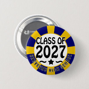 Bóton Redondo 5.08cm Graduação da Turma Estelar de 2027