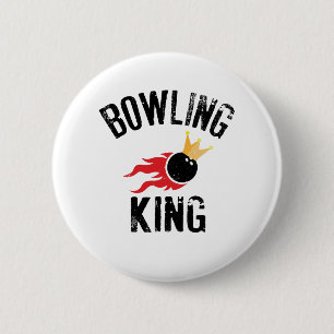 Bóton Redondo 5.08cm Gráfico Legal Presente de boliche King para Bowle