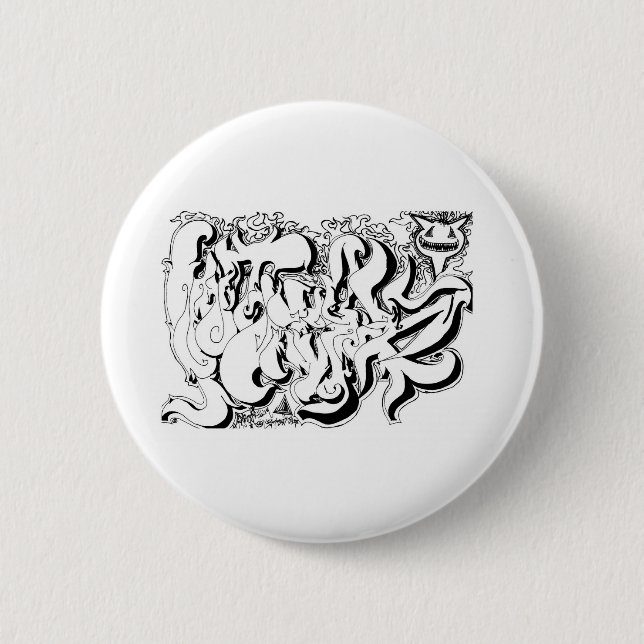 Bóton Redondo 5.08cm Gráfico Percentual (Frente)