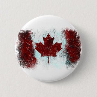 Bóton Redondo 5.08cm Grafites canadenses da bandeira