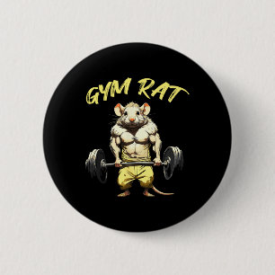 Bóton Redondo 5.08cm Grampos diários em Malhação de Rato de Gym Arte de