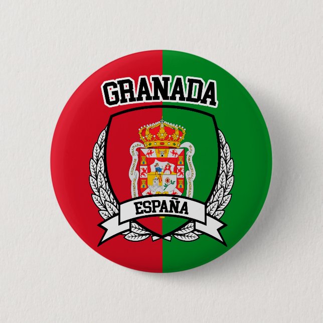 Bóton Redondo 5.08cm Granada (Frente)