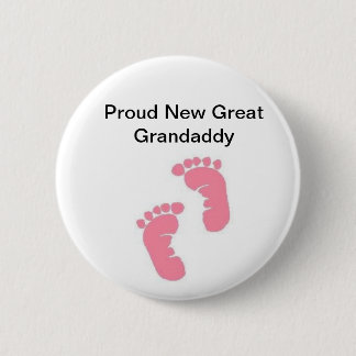 Bóton Redondo 5.08cm Grande Grandaddy novo orgulhoso