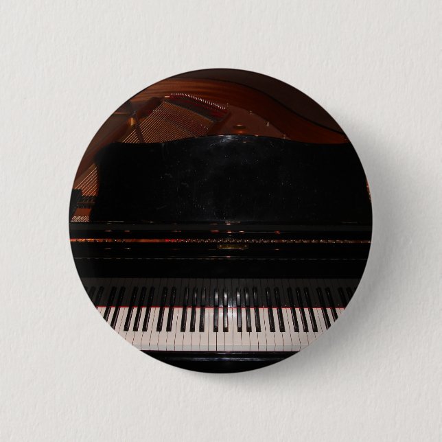 Bóton Redondo 5.08cm Grande Piano (Frente)