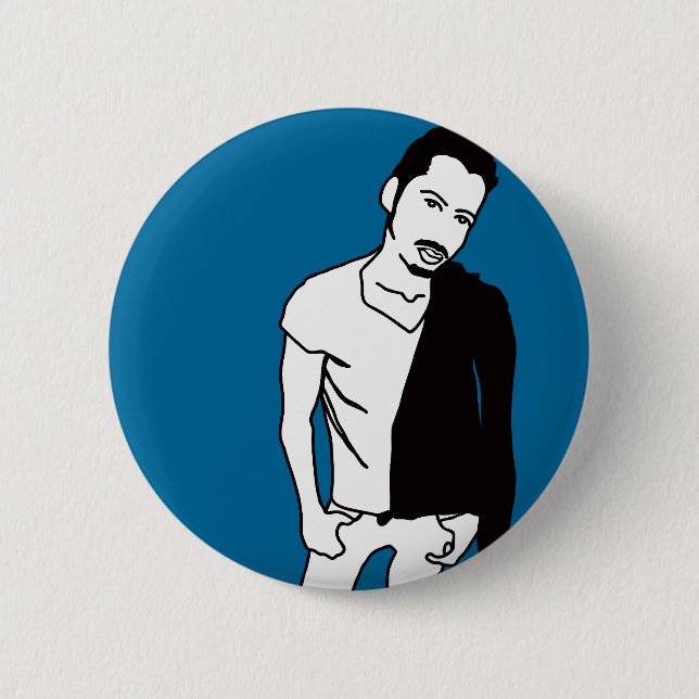 Bóton Redondo 5.08cm graxa (Frente)