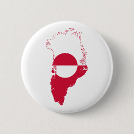 Bóton Redondo 5.08cm Greenland- flag in country T-Shirt
