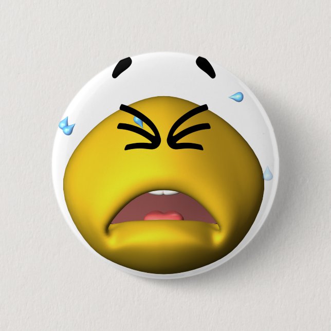 Bóton Redondo 5.08cm Grito amarelo (Frente)