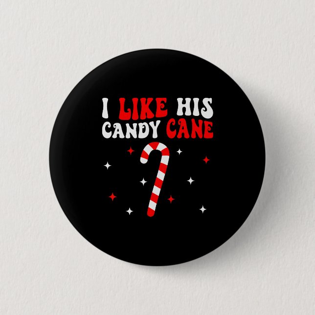 Bóton Redondo 5.08cm Groovy Family Christmas Couple Matching Funny Tee  (Frente)