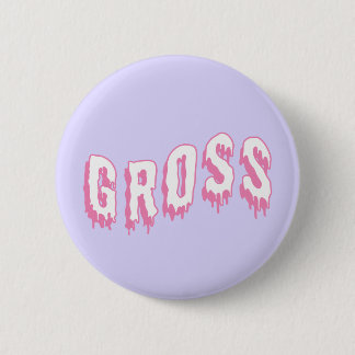 Bóton Redondo 5.08cm "Gross" Pastel Goth Button