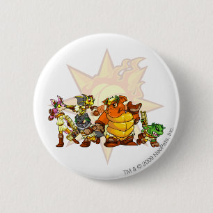 Bóton Redondo 5.08cm Grupo de Altador da equipe