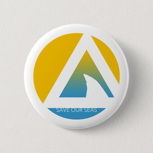 Bóton Redondo 5.08cm guarde os nossos tricórtimos do mar (Frente)