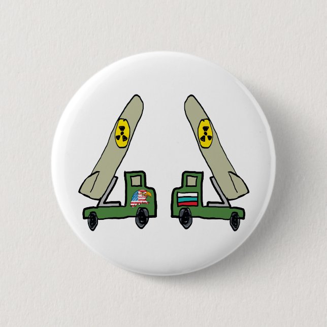 Bóton Redondo 5.08cm Guerra Fria (Frente)