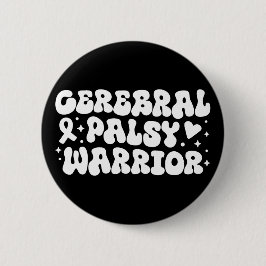 Bóton Redondo 5.08cm Guerreiro da paralisia cerebral