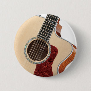 Bóton Redondo 5.08cm guitarra