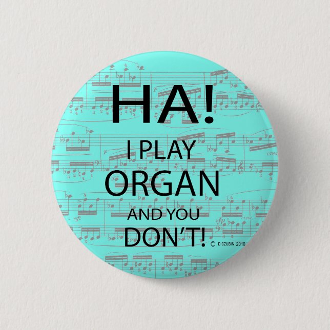 Bóton Redondo 5.08cm Ha Organ (Frente)