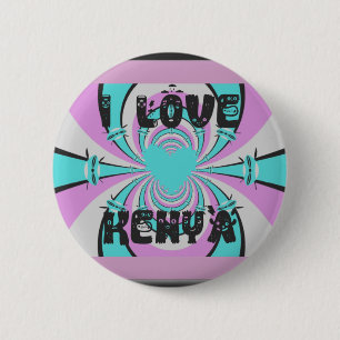 Bóton Redondo 5.08cm Hakuna Matata Kenya