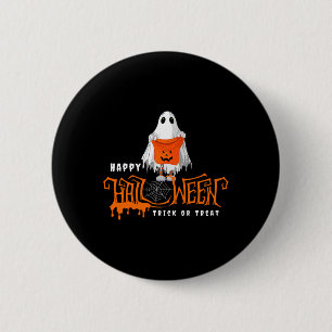 Bóton Redondo 5.08cm Halloween Happy Halloween