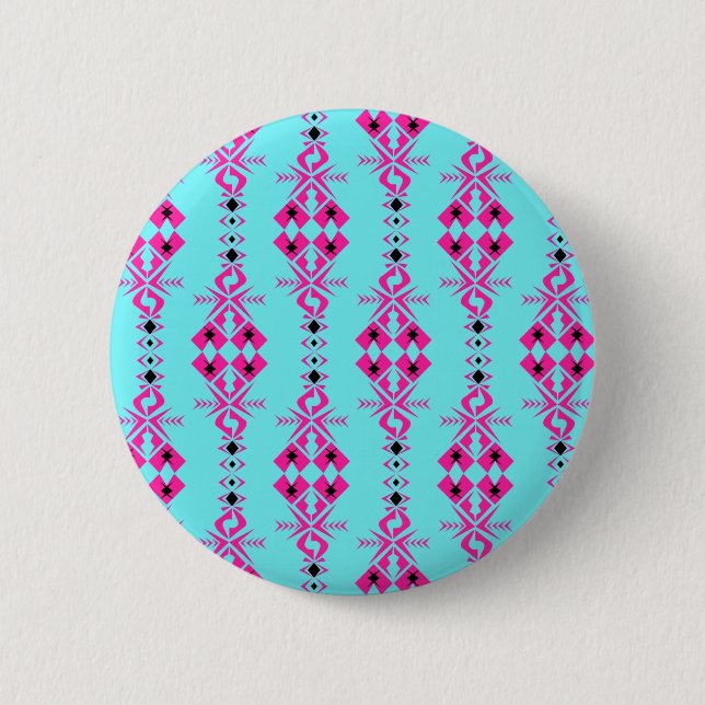 Bóton Redondo 5.08cm Halona ~ Of Happy Fortune (Frente)