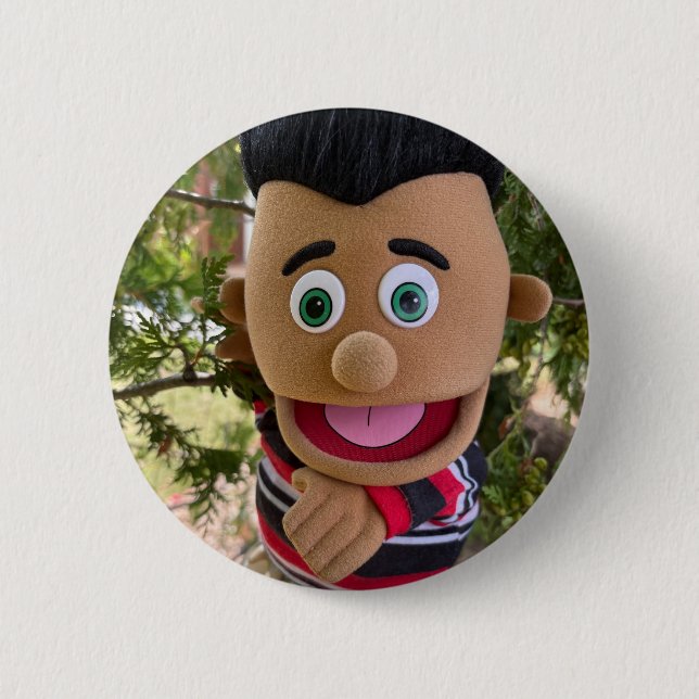 Bóton Redondo 5.08cm Hangin' with José button (Frente)