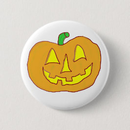 Bóton Redondo 5.08cm Happy Jack O'Lantern