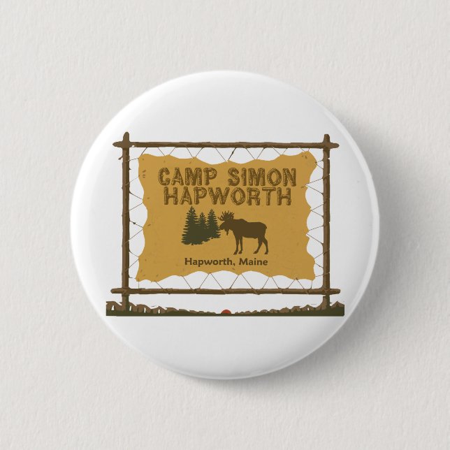 Bóton Redondo 5.08cm Hapworth (Frente)