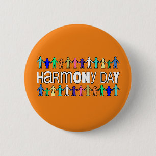 Bóton Redondo 5.08cm Harmony Day Austrália