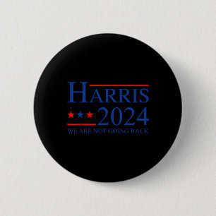Bóton Redondo 5.08cm Harris 2024 Para A Campanha Eleitoral Do President