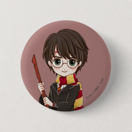 Bóton Redondo 5.08cm HARRY POTTER™ Aquarela Mágica