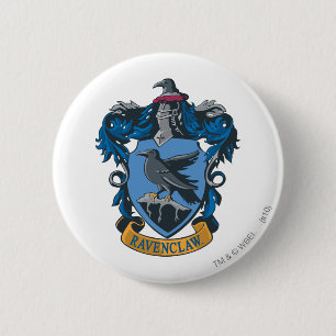 Bóton Redondo 5.08cm Harry Potter   Ravenclaw Casaco de armas