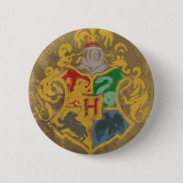 Bóton Redondo 5.08cm Harry Potter | Rustic Hogwarts Crest