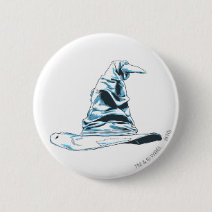 Bóton Redondo 5.08cm Harry Potter Spell   Triagem de Chapéus