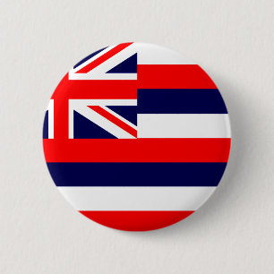 BÓTON REDONDO 5.08CM HAVAÍ/BANDEIRA HAVAIANA