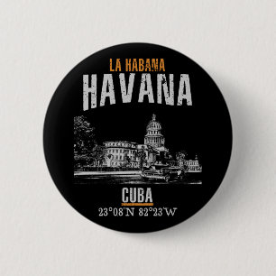 Bóton Redondo 5.08cm Havana
