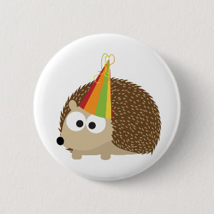 Bóton Redondo 5.08cm hedgehog do partido
