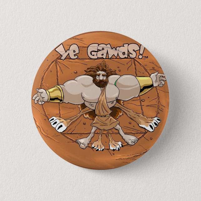 Bóton Redondo 5.08cm Herc no botão da roda (pequeno) (Frente)