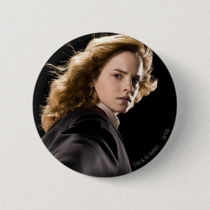 Bóton Redondo 5.08cm Hermione Granger Pronto Para Ação