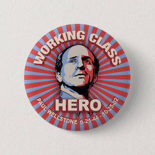 Bóton Redondo 5.08cm Herói de Wellstone