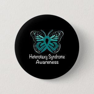 Bóton Redondo 5.08cm Heterotaxia Síndrome de Sensibilização Teal de Sup