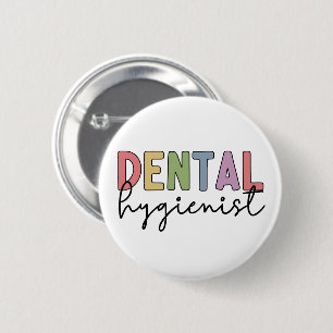 Bóton Redondo 5.08cm Higienista Dental RDH Registrada Higienista Dental