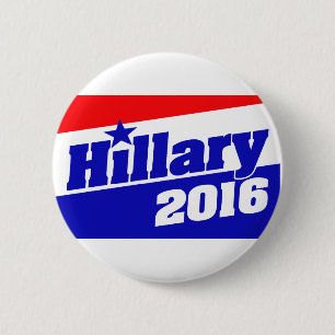 Bóton Redondo 5.08cm Hillary 2016
