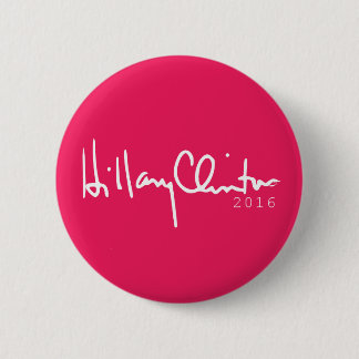 Bóton Redondo 5.08cm Hillary Clinton Presidente 2016 Botão Pinback