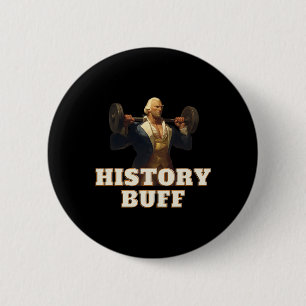 Bóton Redondo 5.08cm História Buff George Washington 4° De Julho