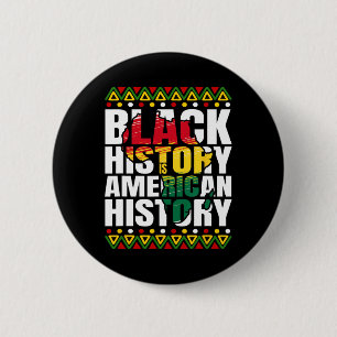 Bóton Redondo 5.08cm História Negra Herança Mês Cultura Americana Afric