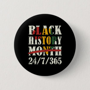 Bóton Redondo 5.08cm História Negra Mês 247365 Com Bandeira Do Mapa Afr