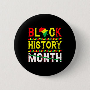 Bóton Redondo 5.08cm História Negra Mês 247365 Herança Cultura Negra