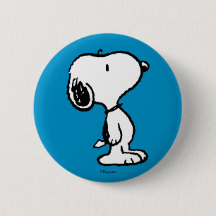 Bóton Redondo 5.08cm Histórias em quadrinhos Clássicas do Snoopy