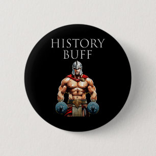 Bóton Redondo 5.08cm Histórico Buff Roman Centurion