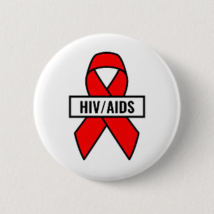 BÓTON REDONDO 5.08CM HIV/AIDS